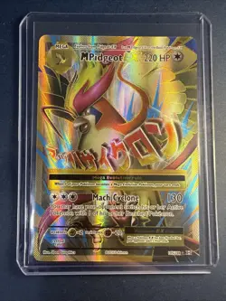 Pokemon M PIDGEOT EX 105/108 Full Art Ultra Rare 2016 XY Evolutions NM/M - Image 1