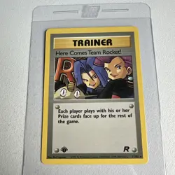 Here Comes Team Rocket! 71/82 1st Edition WOTC Vintage Pokemon Rare - Image 1