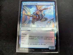 MTG Magic the Gathering FOIL Wing Commando BRO! - Image 1