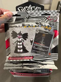 11x Pokemon White Flare 3-Pack Tech Sticker Collection - Image 2