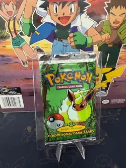 Pokemon Vintage 1st Edition Jungle Booster Pack 9781575308197 - Image 1