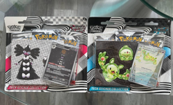 Pokemon Black Bolt and White Flare Tech Sticker Collection Set of 2 SEALED ENG - Image 1