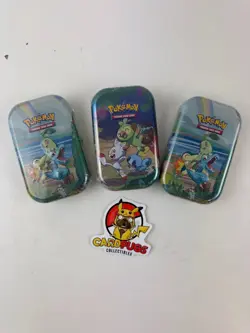 Pokemon 25th Anniversary Celebrations Mini Tin Sealed - New Sealed Lot Of 3 820650809378 - Image 1