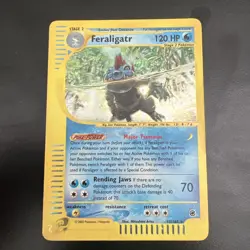 Feraligatr 12/165 Holo Rare-Pokemon TCG:WOTC Expedition Holo Rare E-series-HP - Image 1