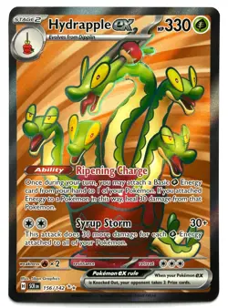 Hydrapple ex 156/142 - Pokemon TCG - Stellar Crown Ultra Rare Holo - M/NM - Image 1