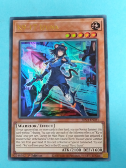 Yugioh Justice Hunters - K9-17 IZUNA - JUSH-EN031 Ultra Rare 1 Edition NM - Image 1