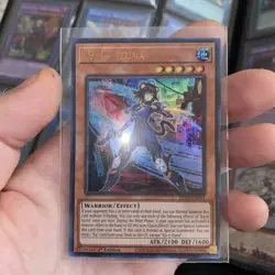 Yugioh Justice Hunters - K9-17 IZUNA - JUSH-EN031 Ultra Rare 1 Edition NM - Image 1