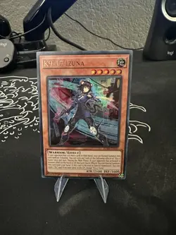 Yugioh Justice Hunters - K9-17 IZUNA - JUSH-EN031 Ultra Rare 1 Edition NM - Image 1
