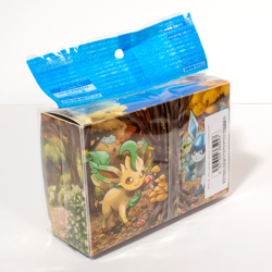 Pokemon Center Japan Glaceon & Leafeon Double Deck Box Case & Card Sleeves Set - Image 4