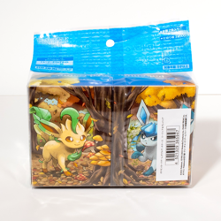 Pokemon Center Japan Glaceon & Leafeon Double Deck Box Case & Card Sleeves Set - Image 5