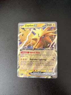 Zapdos EX SVP049 Scarlet & Violet Pokemon Promo Card 151 Series - Image 1