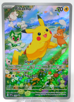 Pikachu SVP 088 Black Star Promo Paldea Adventure Chest Pokemon TCG - Image 1