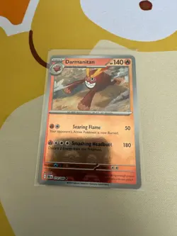 Darmanitan - 014/086 - Poke Ball Holo - Pokemon SV Black Bolt ENGLISH MINT - Image 1