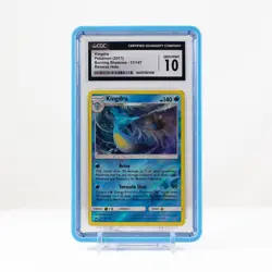 Pokemon Kingdra Reverse Holo #31 Burning Shadows 2017- CGC 10 GEM MIN - POP2 - Image 1