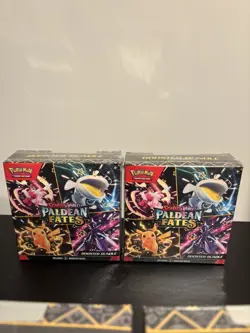 Pokemon Scarlet And Violet Paldean Fates Booster Bundle Lot Of 4 SEALED - Image 3