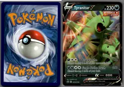 2021 Pokemon, Sword & Shield Promos, #SWSH109 Tyranitar V, Black Star Promo - Image 1