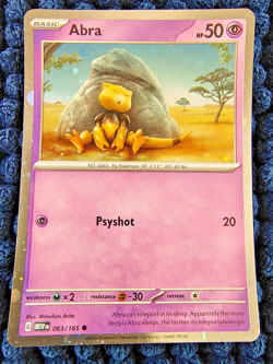 Pokemon TCG: 151 -Abra -Kadabra & Alakazam ex Black Star Promo Cards - All NM/MT - Image 3