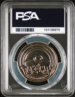 PSA 10 - 2022 Pokemon Promo Coin GIGANTAMAX CHARIZARD UPC (6975) - Image 2