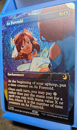 MTG - As Foretold - Wilds Of Eldraine R 0088 Anime Borderless Confetti Foil - NM - Image 3