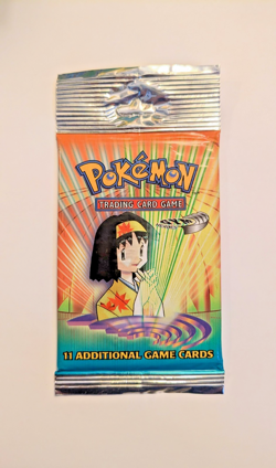 Pokemon Gym Heroes Long Tab Booster Pack - ERIKA Art - Sealed Read - Image 1
