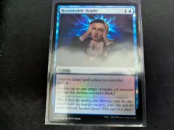 MTG Magic the Gathering FOIL Reasonable Doubt MKM! - Image 1