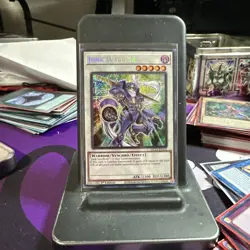 Yugioh Junk Warrior Prismatic Secret Rare MP24 - Image 1