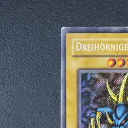 Dreihorniger Drache - 1. Auflage - Secret Rare - YuGiOh! Karte TCG LOB-G000 /N68 - Image 3