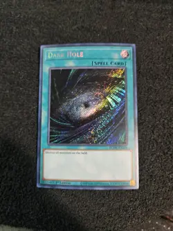 Dark Hole BLMR-EN086 Secret Rare YuGiOh - Image 1