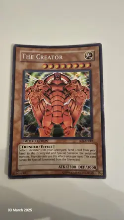 Yu-Gi-Oh! The Creator EEN-ENSE2 Secret Rare Limited Edition HP - Image 1