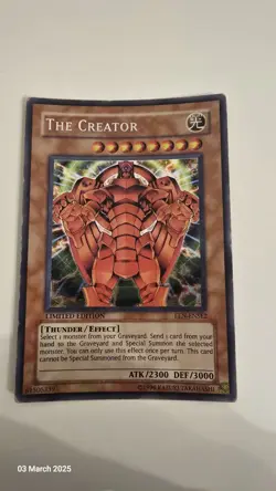 Yu-Gi-Oh! The Creator EEN-ENSE2 Secret Rare Limited Edition HP - Image 2