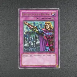 Koniglicher Befehl - 1. Auflage - Ultra Rare - YuGiOh! Karte TCG LON-G080 /N34 - Image 2