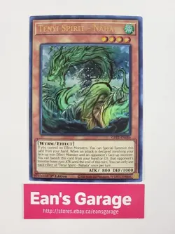 YuGiOh Tenyi Spirit - Nahata 1st Edition GFP2-EN086 Ultra Rare foil - MN - Image 1