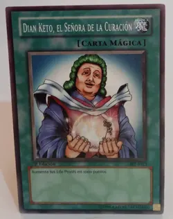 Yu-Gi-Oh! TCG Dian Keto the Cure Master Spanish SDY-023/BIY-S023 1st Edition - Image 1
