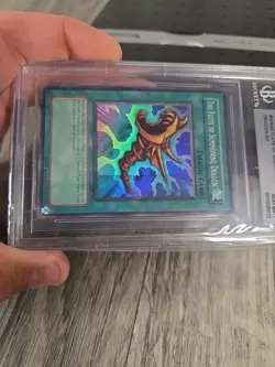 BGS 9 THE FLUTE OF SUMMONING DRAGON SDK-042 FOIL LINE MISPRINT YUGIOH 2002 KAIBA - Image 5