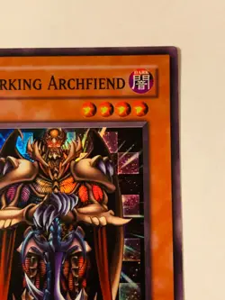 Yugioh TCG Terrorking Archfiend DCR-072 1st Edition Super Rare LP - Image 2