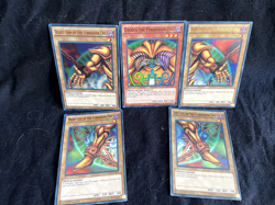 YuGiOh - 1st Edition Exodia The Forbidden One Complete Set - YGLD-ENA17-21 - Image 1
