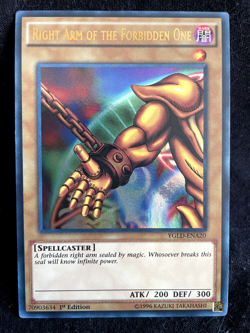 YuGiOh - 1st Edition Exodia The Forbidden One Complete Set - YGLD-ENA17-21 - Image 2