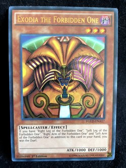 YuGiOh - 1st Edition Exodia The Forbidden One Complete Set - YGLD-ENA17-21 - Image 4