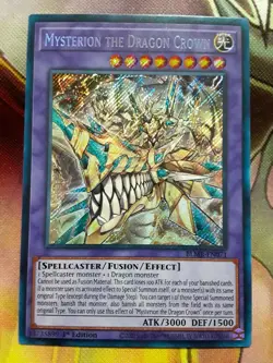 ( MYSTERION THE DRAGON CROWN ) - Secret Rare - BLMR-EN071 - 1st - NM - Yu-Gi-Oh - Image 1