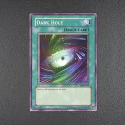 Dark Hole - Super Rare - YuGiOh! Karte TCG LOB-E041 /E38 - Image 2