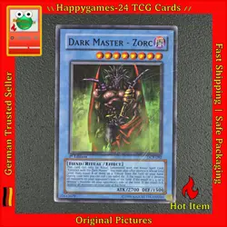 Dark Master Zorc - Super Rare - YuGiOh! Karte TCG DCR-082 /T81 - Image 1