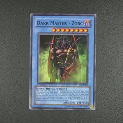 Dark Master Zorc - Super Rare - YuGiOh! Karte TCG DCR-082 /T81 - Image 2