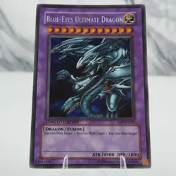 Blue-Eyes Ultimate Dragon - Yu-Gi-Oh - Secret Rare Limited - JMP-EN005 - Image 1