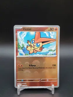 Victini 012/086 Pokeball Reverse Holo NM Pokemon Card - Image 1