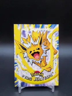 Jolteon #135 Topps TV Animation Edition Blue Logo LP Pokemon Card - Image 1