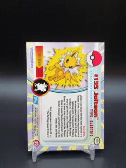Jolteon #135 Topps TV Animation Edition Blue Logo LP Pokemon Card - Image 2
