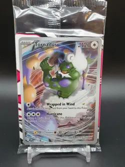Tornadus SVP 210 Black Star Promo White Flare ETB SEALED Pokemon Card - Image 1