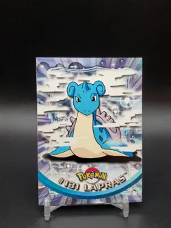 Lapras #131 Topps TV Animation Edition Blue Logo LP Pokemon Card - Image 1