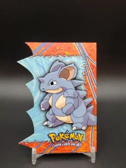 Nidoqueen #31 Topps TV Animation Die Cut Blue Logo LP Pokemon Card - Image 1
