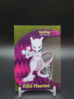 Mewtwo #150 PC5 Topps TV Animation Clear Blue Logo MP Pokemon Card - Image 1